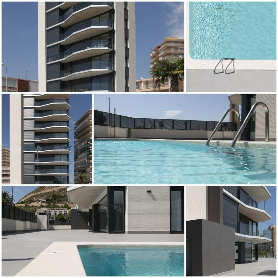 Modern Sea Front Sea Water Alicante Exterior foto